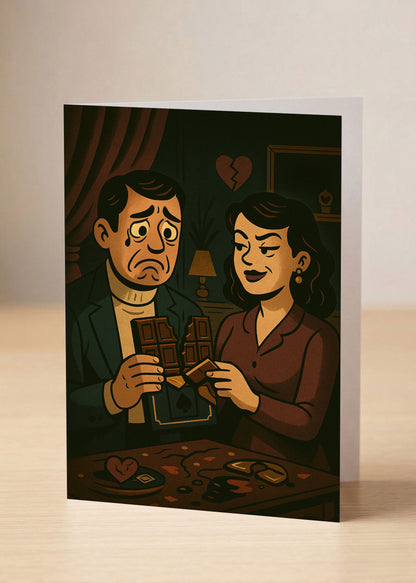 “Congrats. Guess What She’s Gonna Take Half.” - Toxic Divorce Card