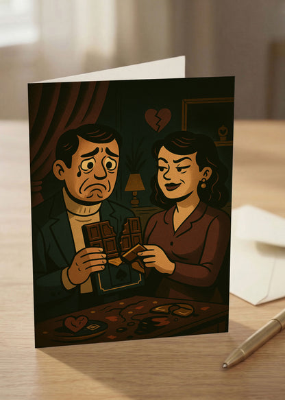 “Congrats. Guess What She’s Gonna Take Half.” - Toxic Divorce Card
