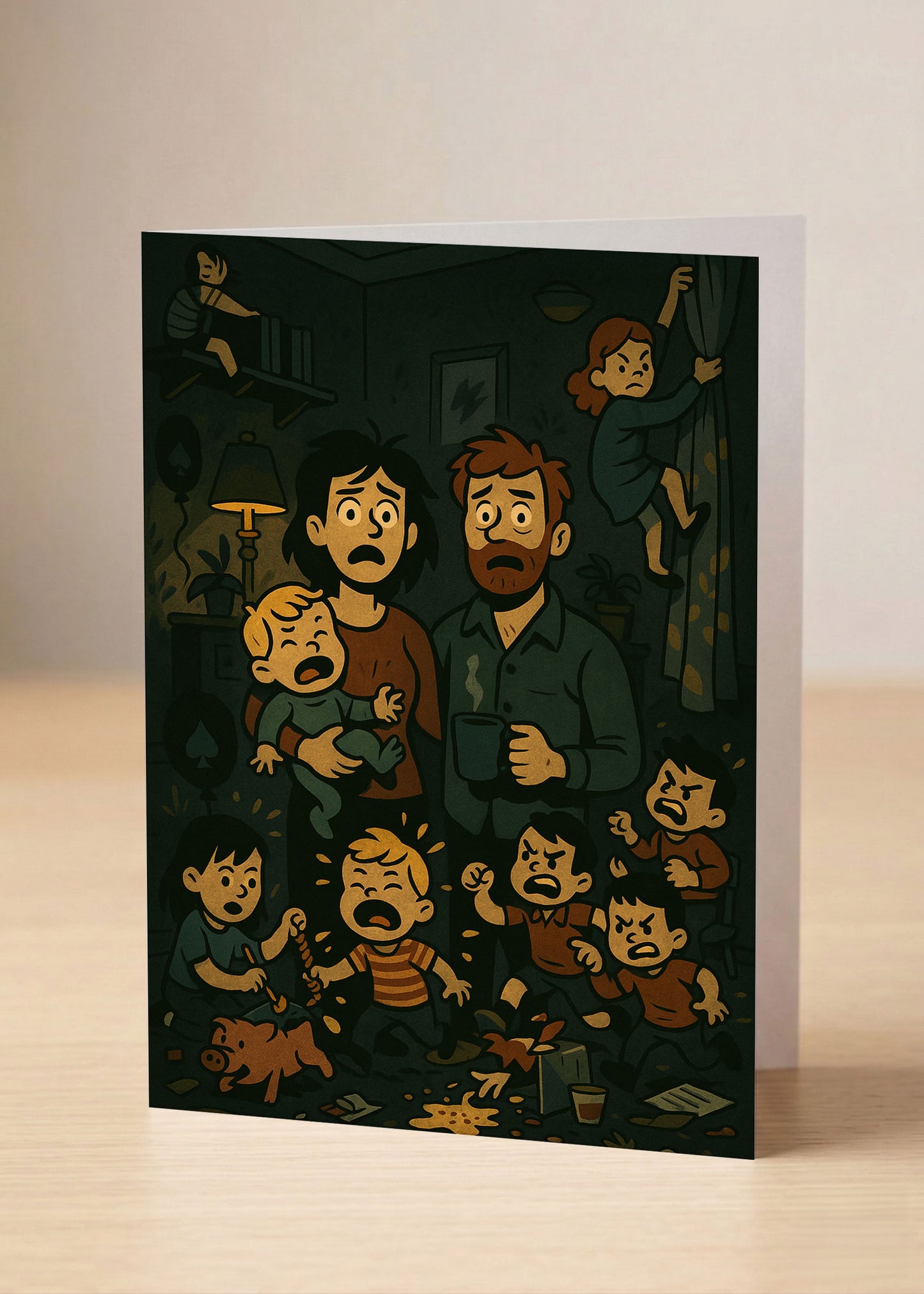 “Congrats on Surviving Another Year Without My Chaos.” - Toxic Celebration Card (Alternate Edition)
