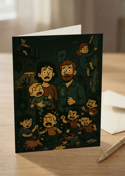 “Congrats on Surviving Another Year Without My Chaos.” - Toxic Celebration Card (Alternate Edition)