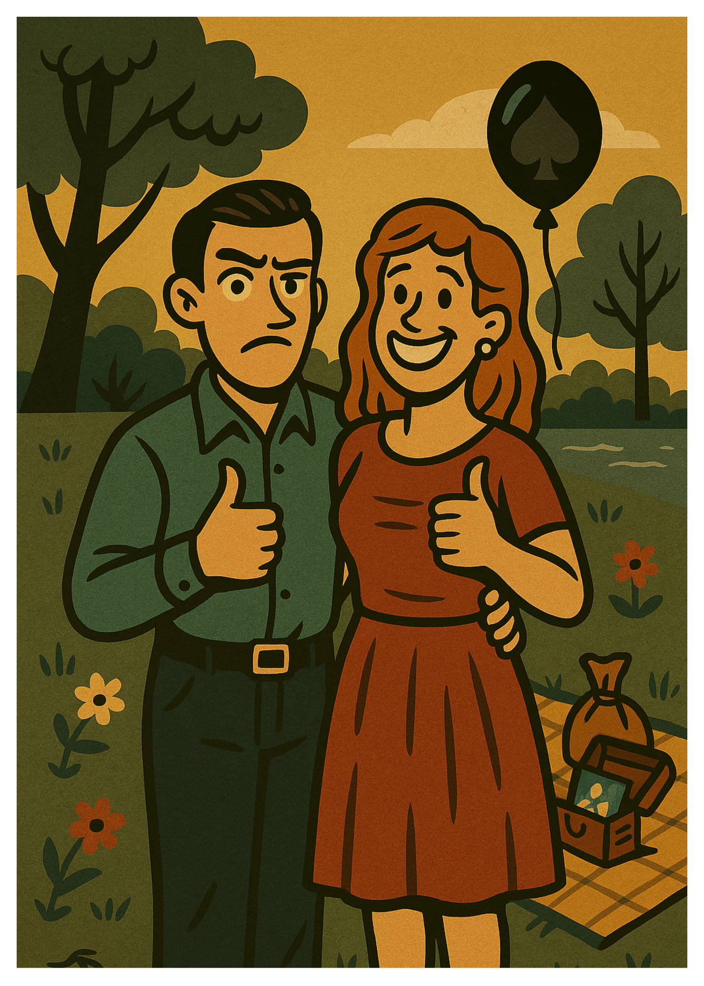 “Another year of pretending this works.” Toxic Anniversary Card