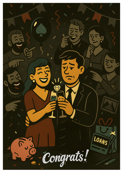 “Congrats… You’re Fucked.” Toxic Engagement Card