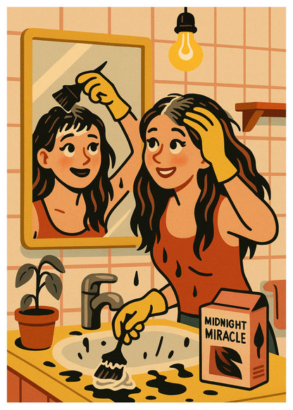 “New Year, New You? Try Again.”  Toxic Holiday Card