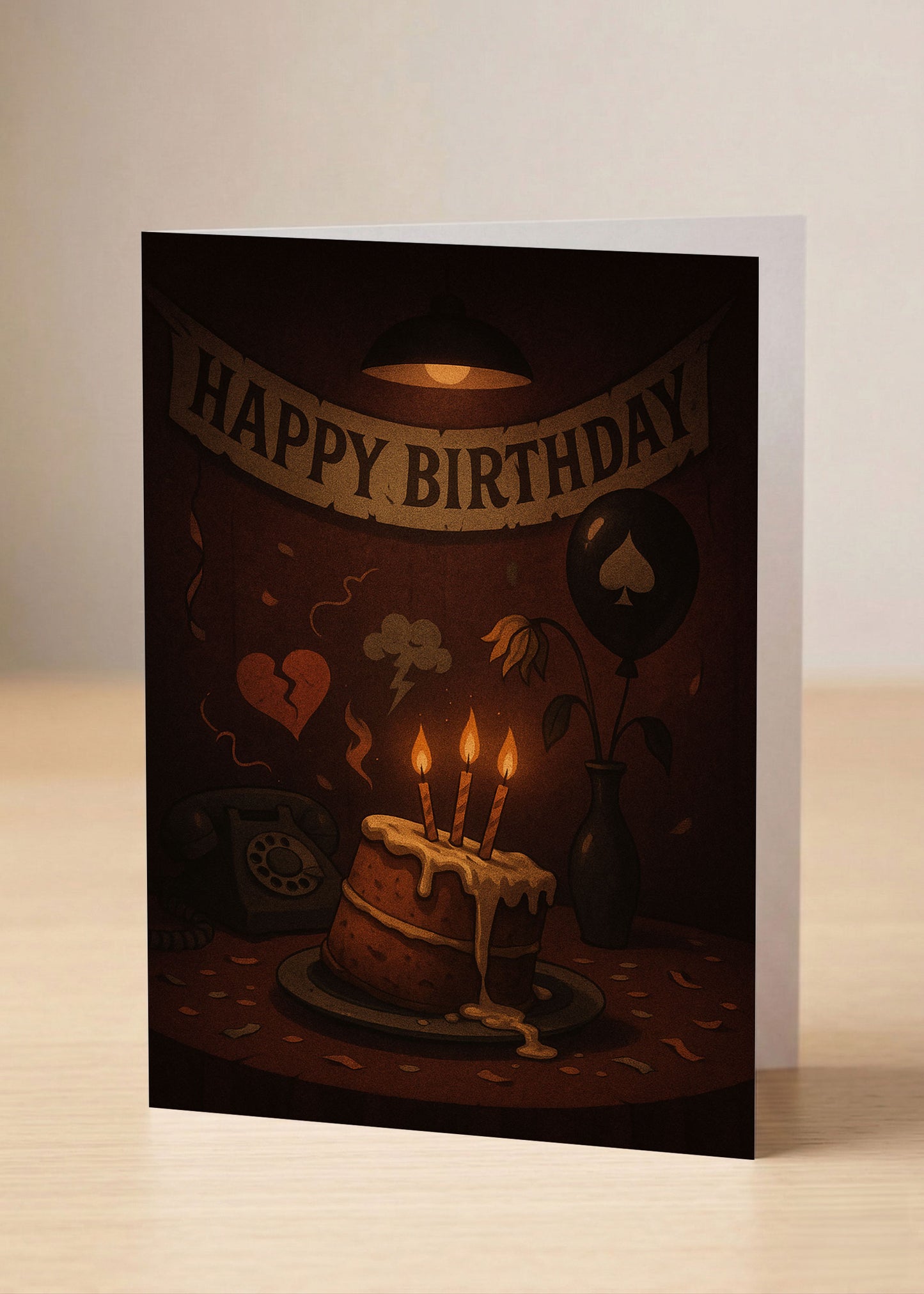 “Happy Birthday. You’re Basically Vintage Disappointment Now.”  Toxic Birthday Card