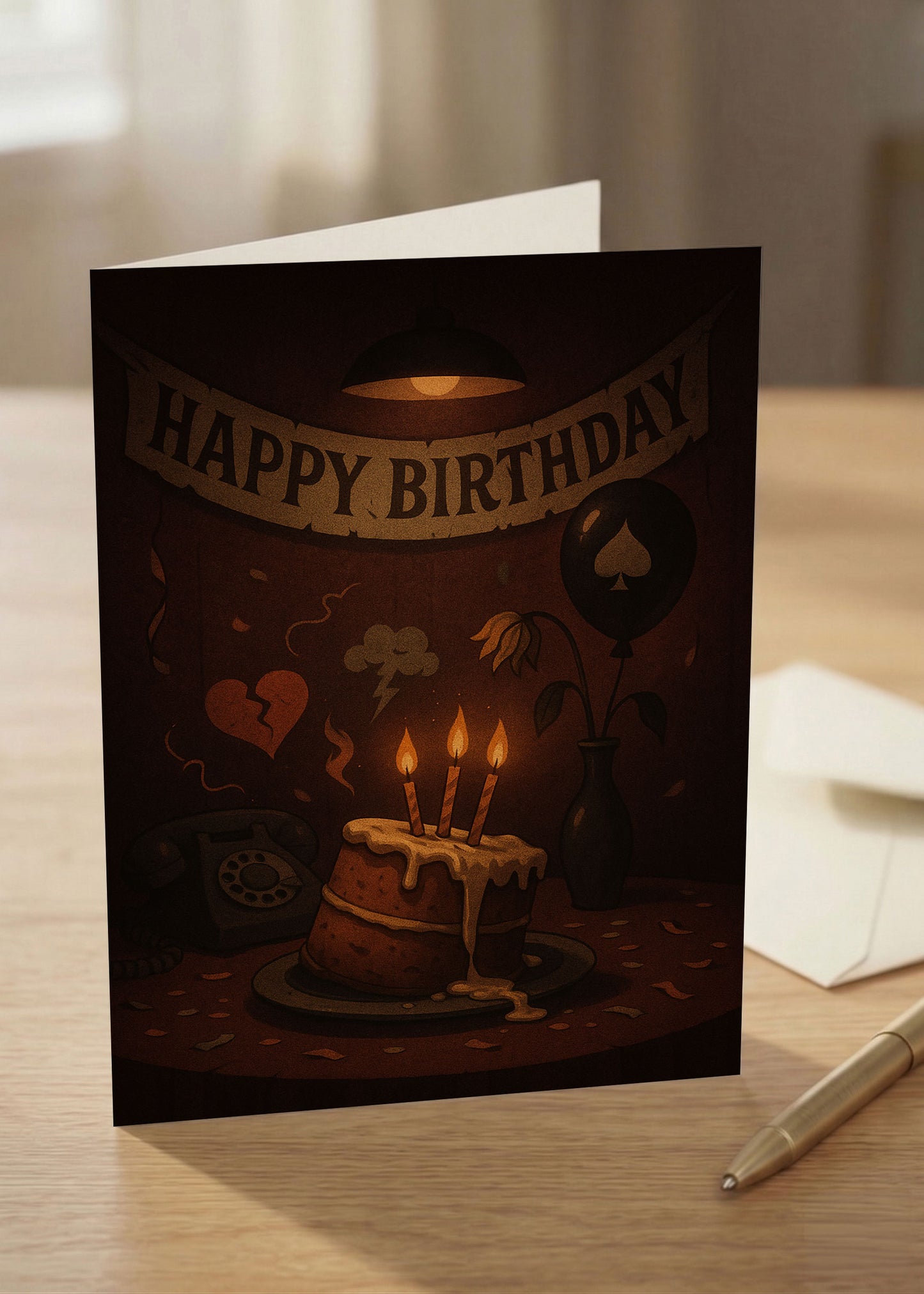 “Happy Birthday. You’re Basically Vintage Disappointment Now.”  Toxic Birthday Card
