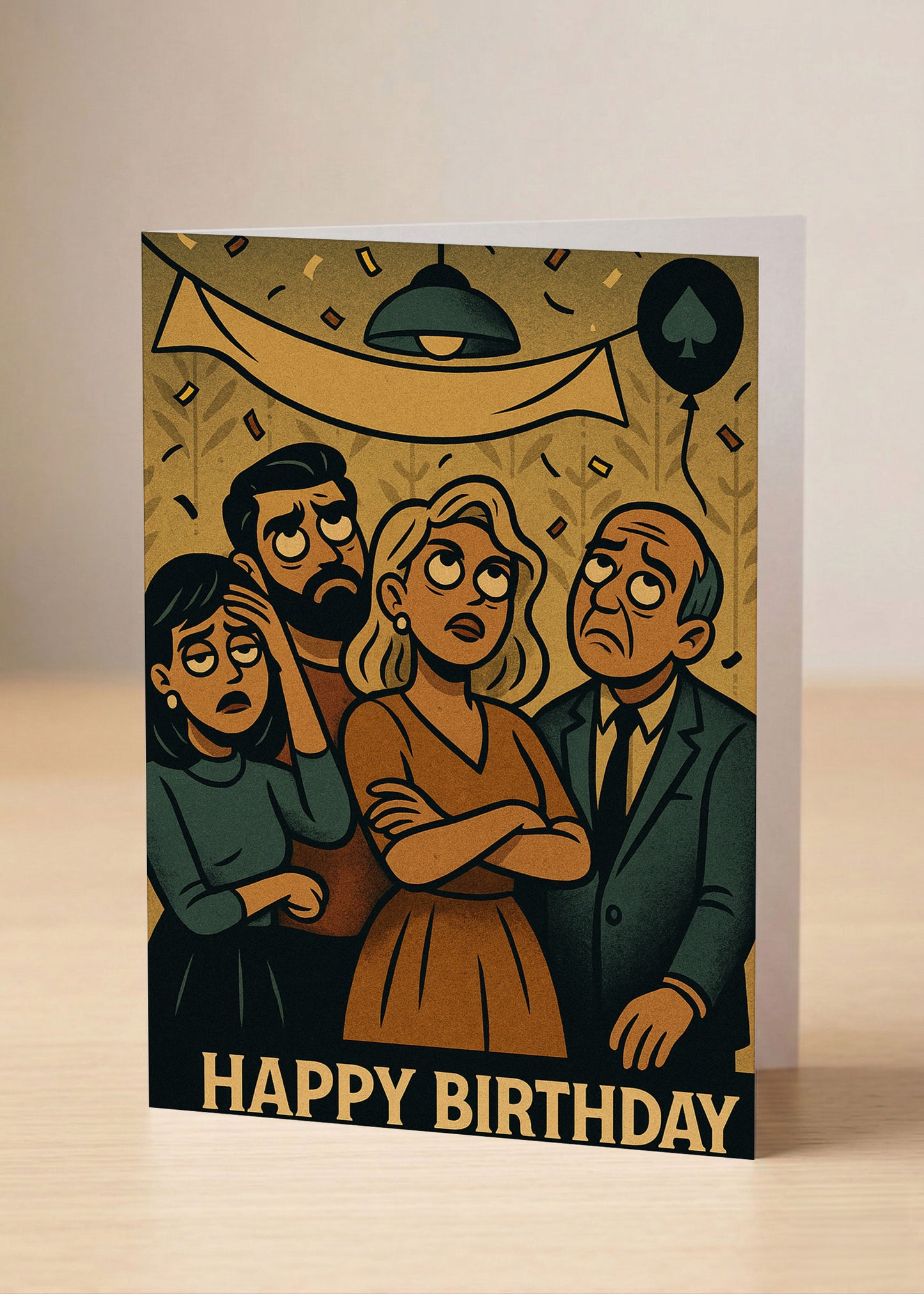 “Happy Birthday” Toxic Birthday Card