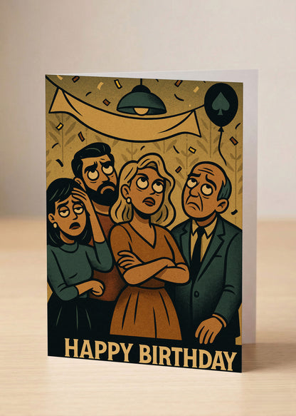 “Happy Birthday” Toxic Birthday Card
