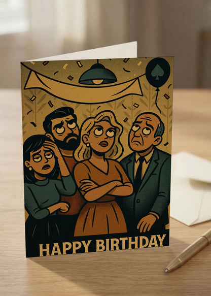 “Happy Birthday” Toxic Birthday Card