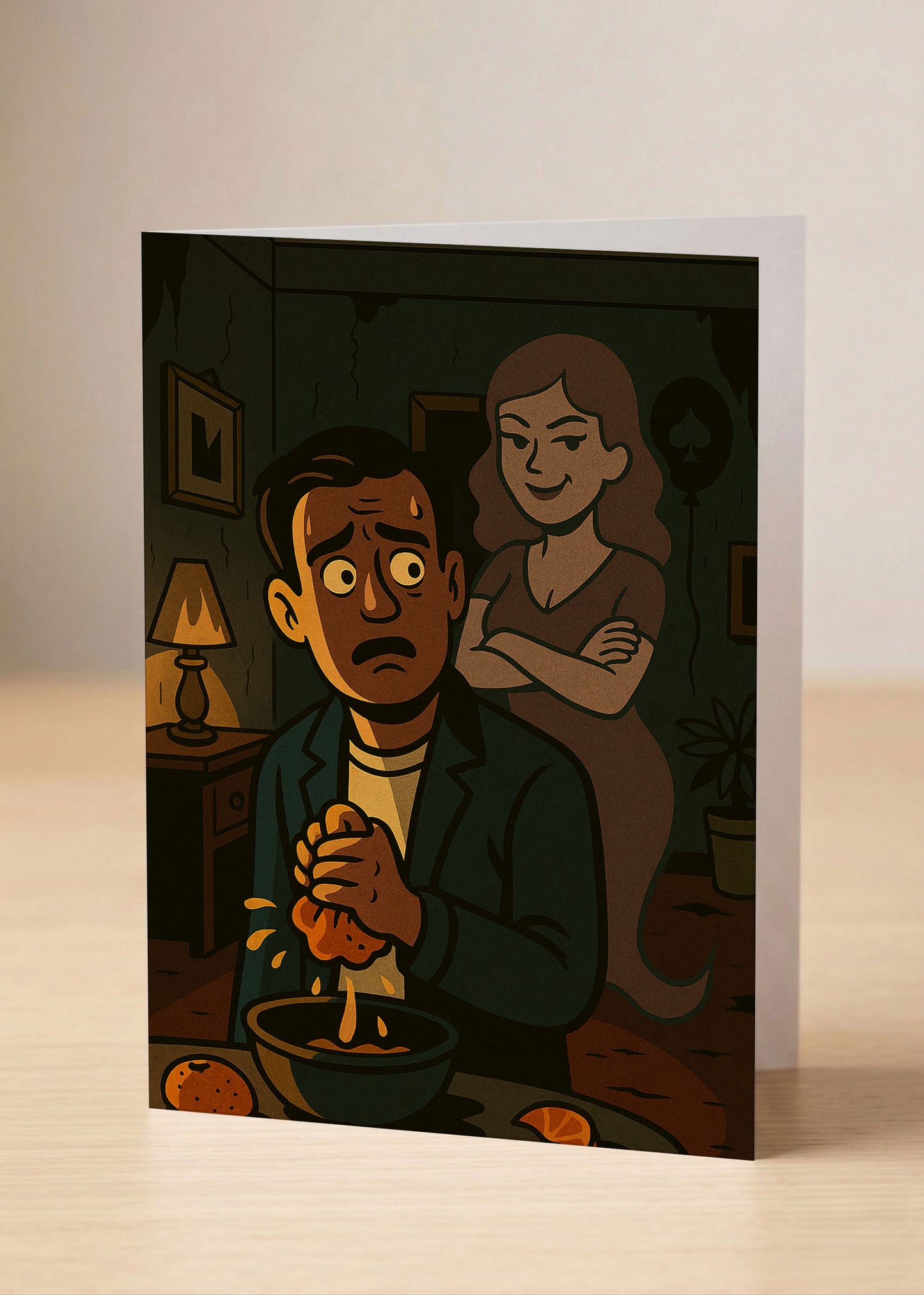 “I Don’t Want You Back. I Want You Haunted.” Toxic Breakup Card