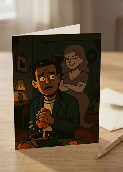 “I Don’t Want You Back. I Want You Haunted.” Toxic Breakup Card