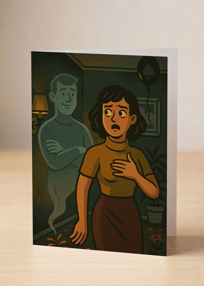 “I Don’t Want You Back. I Want You Haunted.” Toxic Breakup Card (Alternate Edition)