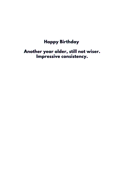 “Happy Birthday” Toxic Birthday Card