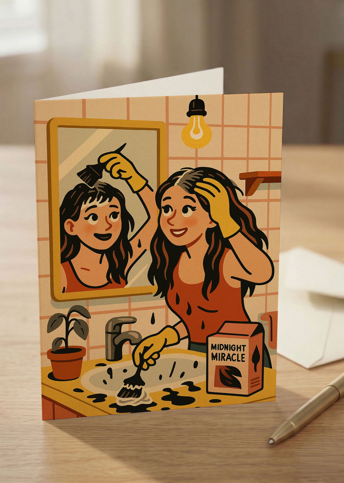 “New Year, New You? Try Again.”  Toxic Holiday Card