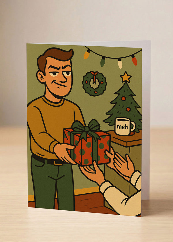 “Not My Problem Full-Time” Toxic Holiday Card (Alternate Edition)