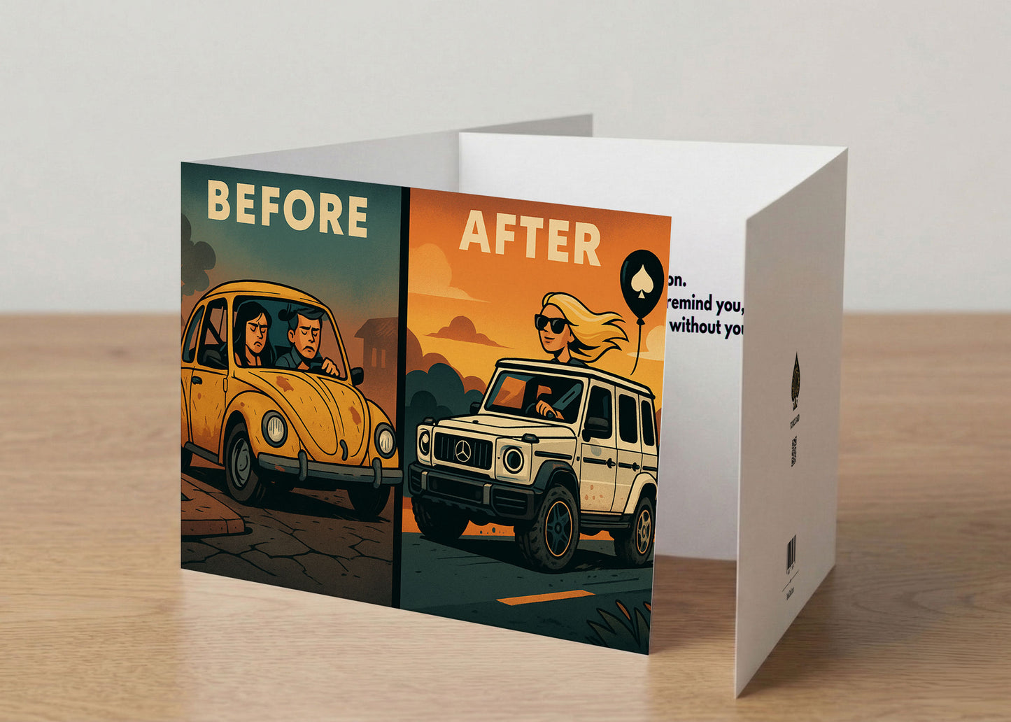 “Still Better Off Without You.” - Toxic Glow Up Breakup Card