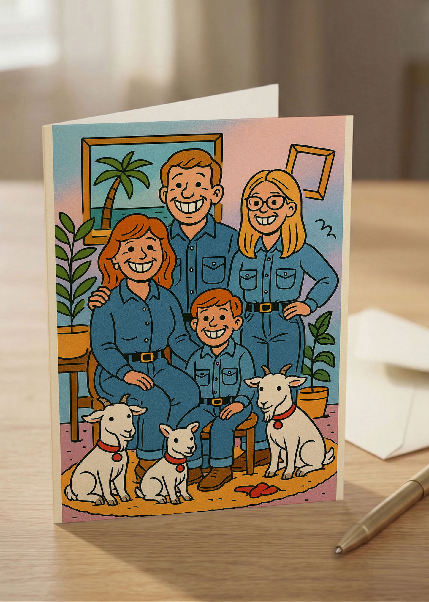 “’Tis the Season to Fake Joy”  Toxic Holiday Card