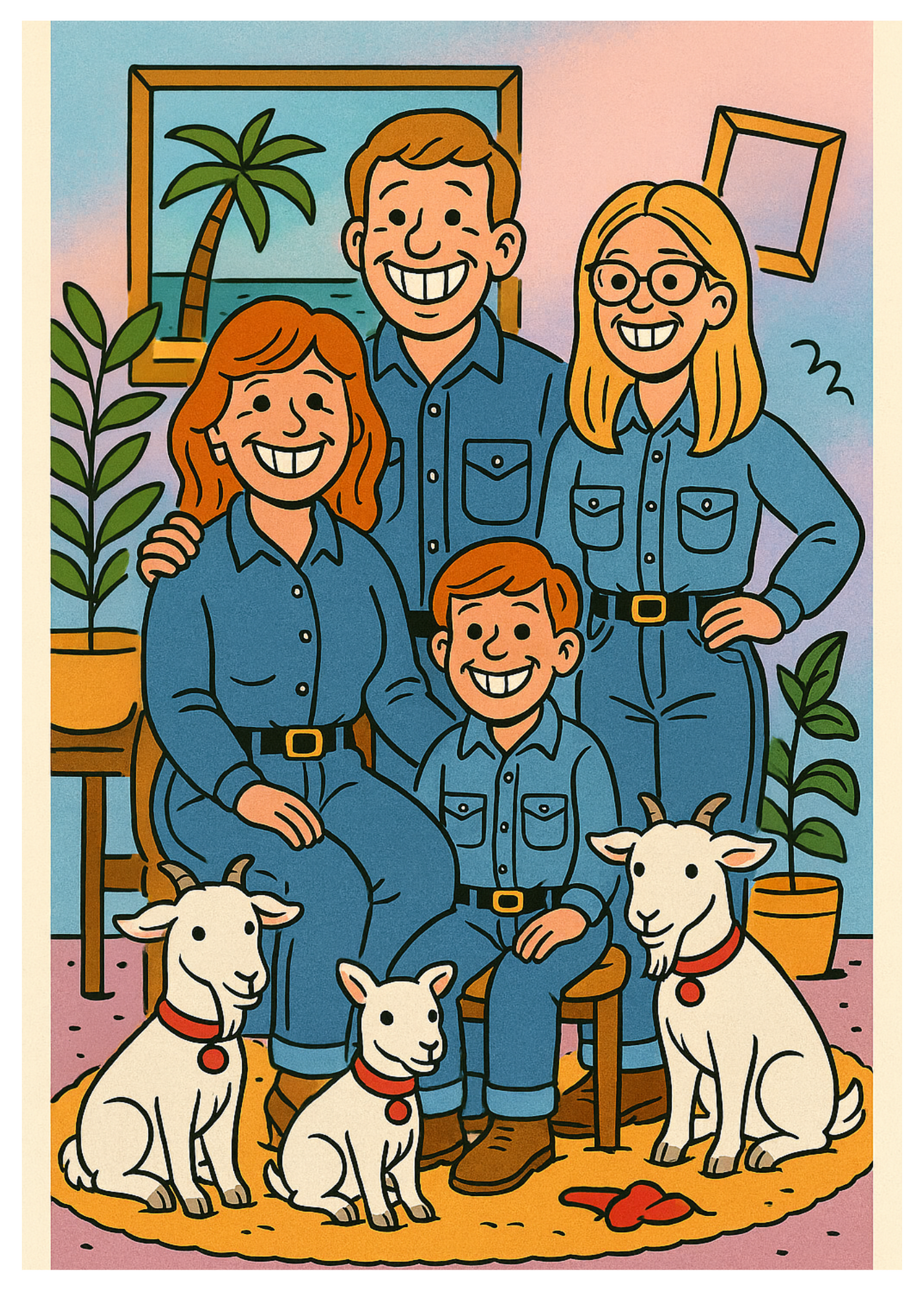 “’Tis the Season to Fake Joy”  Toxic Holiday Card