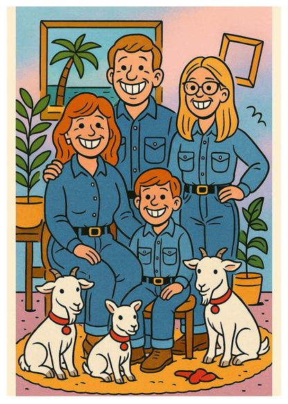 “’Tis the Season to Fake Joy”  Toxic Holiday Card