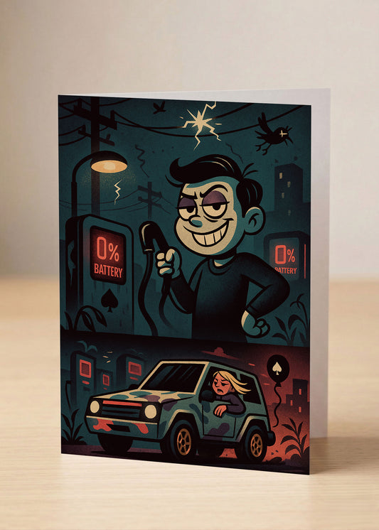 "You Suck The Life Out Of Everything" Toxic Recharge Card