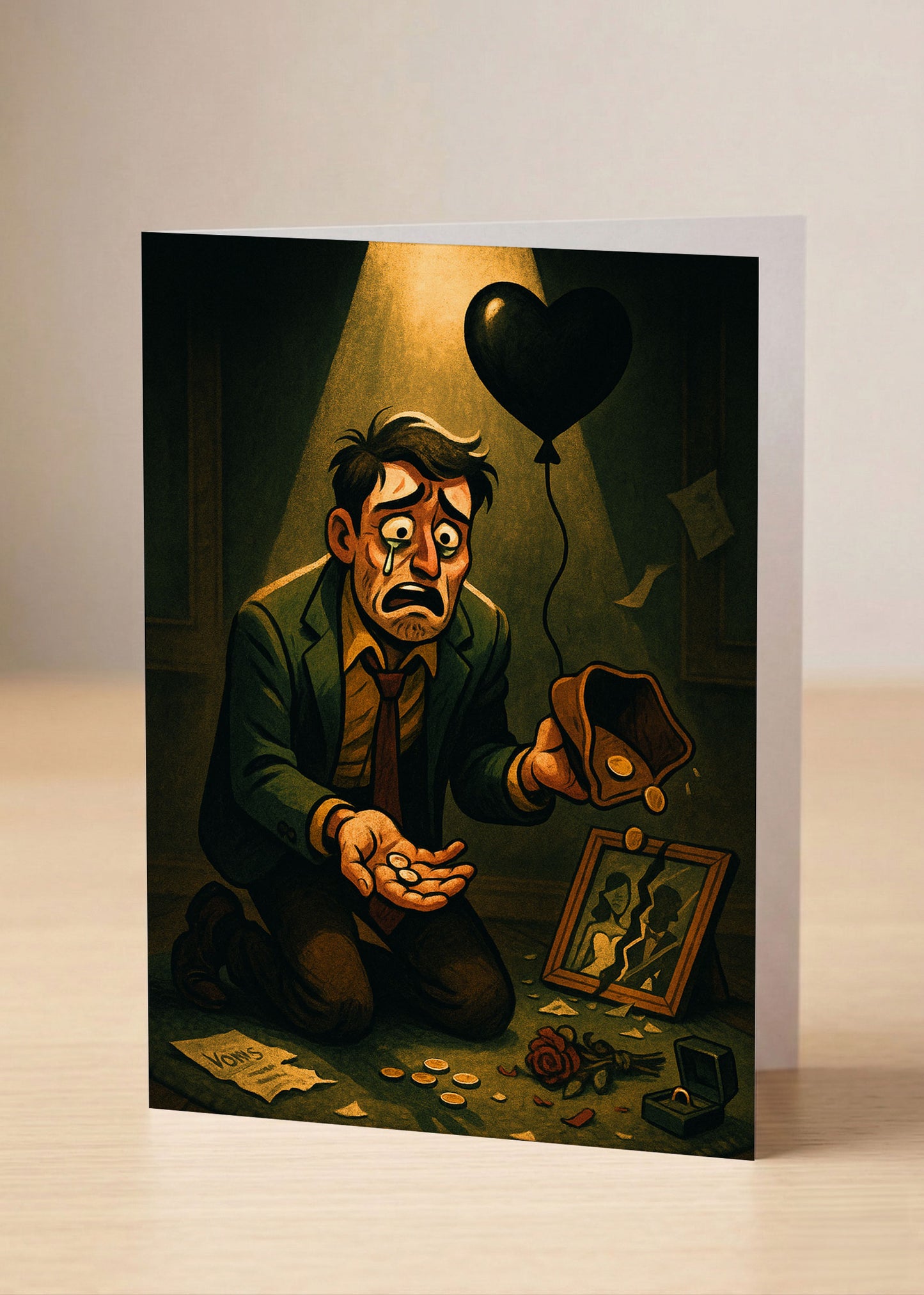 “You’re Engaged. I’m Shocked, But Not Impressed.” Toxic Engagement Card